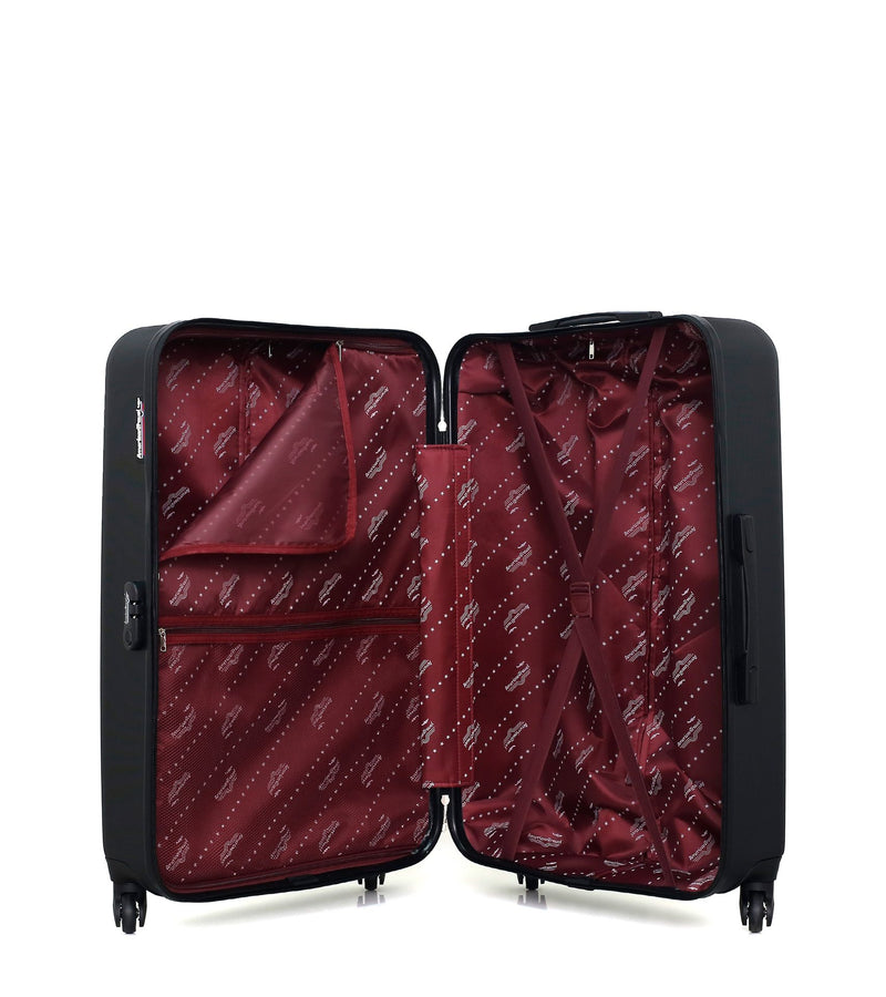 AMERICAN TRAVEL - Lot de 3 - Valises grand format QUEENS, weekend QUEENS et cabine XXS BUDAPEST