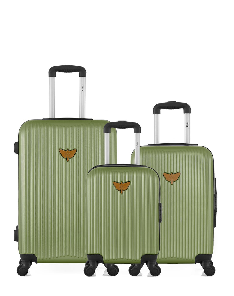 3 Luggage Bundle Medium 65cm Cabin 55cm Underseat 46cm Agatha - LPB