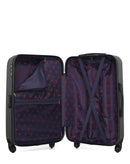 LPB LUGGAGE HAMBOURG - 3-piece luggage set in ABS (medium suitcase, cabin S and vanity case)