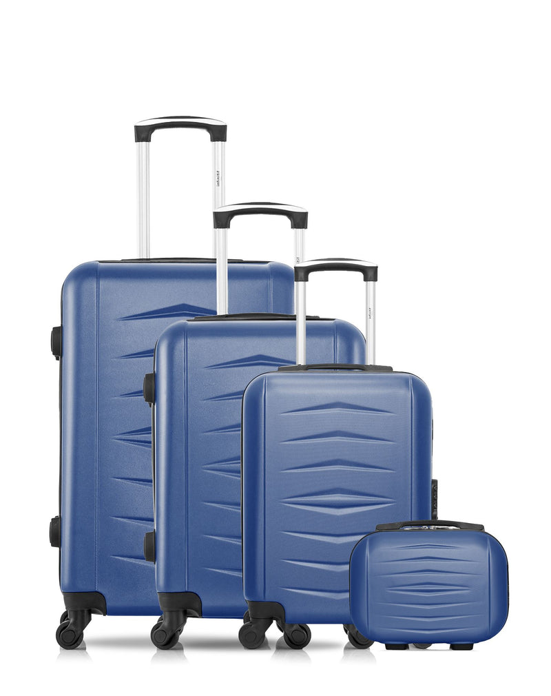 4 Luggages Bundle Medium 65cm, Cabin 55cm, Underseat 46cm and Vanity Case OVIEDO