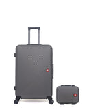 2 Luggage Bundle Large 75cm and Vanity Case SPIEZ