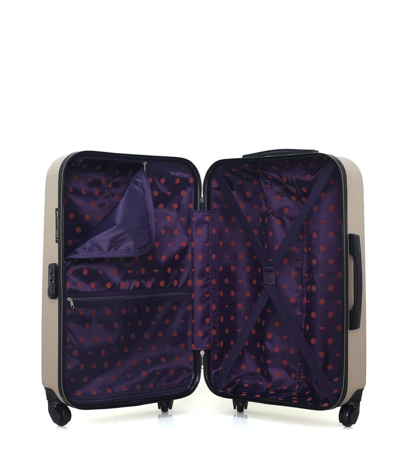 LPB LUGGAGE - 2 Luggage Bundle Medium 65cm and Cabin 55cm ELEONOR