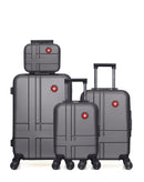 4 Luggage Bundle Medium 65cm, Cabin 55cm, Underseat 46cm and Vanity Case USTER
