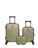 3 Luggage Bundle Cabin 55cm, Underseat 46m and Vanity Case ZURICH