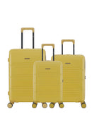 LYNDA - 3-piece hard-shell suitcase set - Medium suitcase, Cabin S and Cabin XS - LPB LUGGAGE