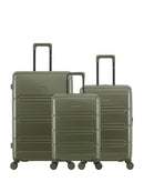 LYNDA - 3-piece hard-shell suitcase set - Large suitcase, Medium suitcase and Cabin S - LPB LUGGAGE