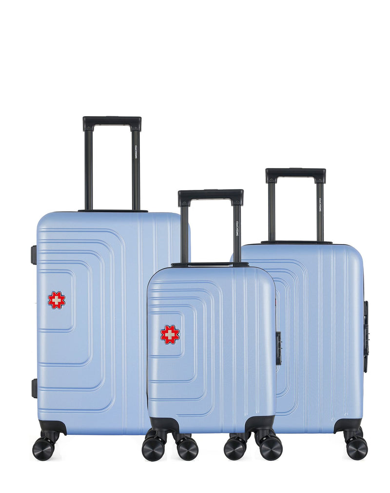 3 Luggage Bundle Medium 65cm, Cabin 55cm, Underseat 46cm RUTI