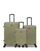 OLTEN - 3-piece hard-shell suitcase set - Large suitcase, Medium suitcase and Cabin S - SWISS KOPPER