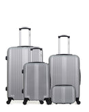 4 Luggage Bundle Large 75cm, Medium 65cm, Cabin 55cm and Vanity Case LIPARI