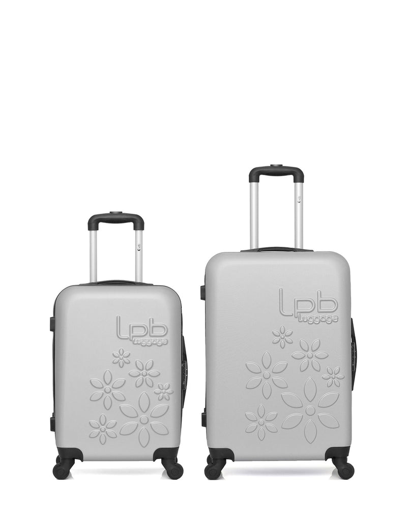 LPB LUGGAGE - 2 Luggage Bundle Medium 65cm and Cabin 55cm ELEONOR