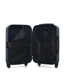 WAVE PARIS - 2-Piece Luggage Set - Cabin S Suitcase and Vanity Case SELENGA