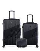 3 Luggages Bundle Large 75cm, Medium 65cm and Vanity Case PETER