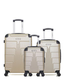 BLUESTAR - 3-Piece Suitcase Set - Medium Suitcase, Cabin S and Cabin XXS OTTAWA