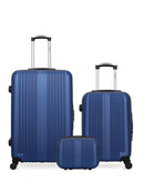 3 Luggage Bundle Large 75cm, Cabin 55cm and Vanity Case LIPARI