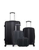 4 Luggage Bundle Large 75cm, Cabin 55cm and Underseat 46cm LIPARI