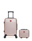SWISS KOPPER - LOT DE 2 - Valises cabine et vanity WIL
