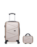 2 Luggage Bundle Cabin 55cm and Vanity Case AMAZONE