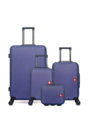 4 Luggage Bundle Large 75cm, Cabin 55cm, Underseat 46cm and Vanity Case SPIEZ