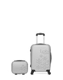 2 Luggages Bundle Cabin 55cm and Vanity Case ELEONOR