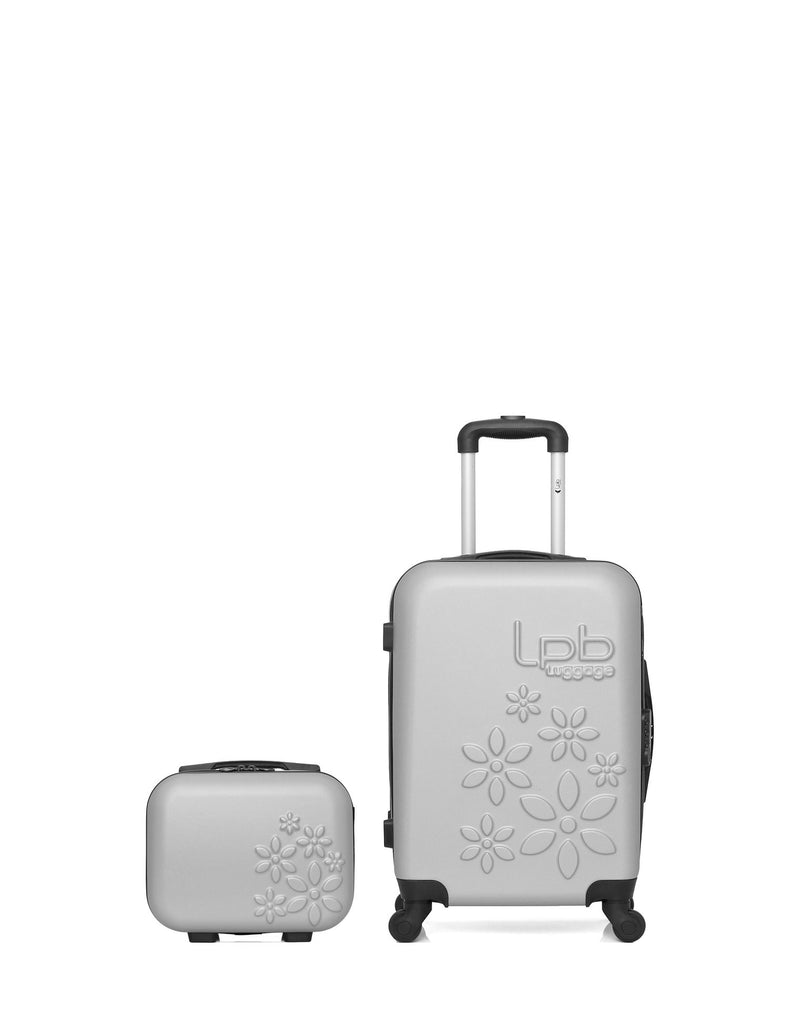 2 Luggages Bundle Cabin 55cm and Vanity Case ELEONOR