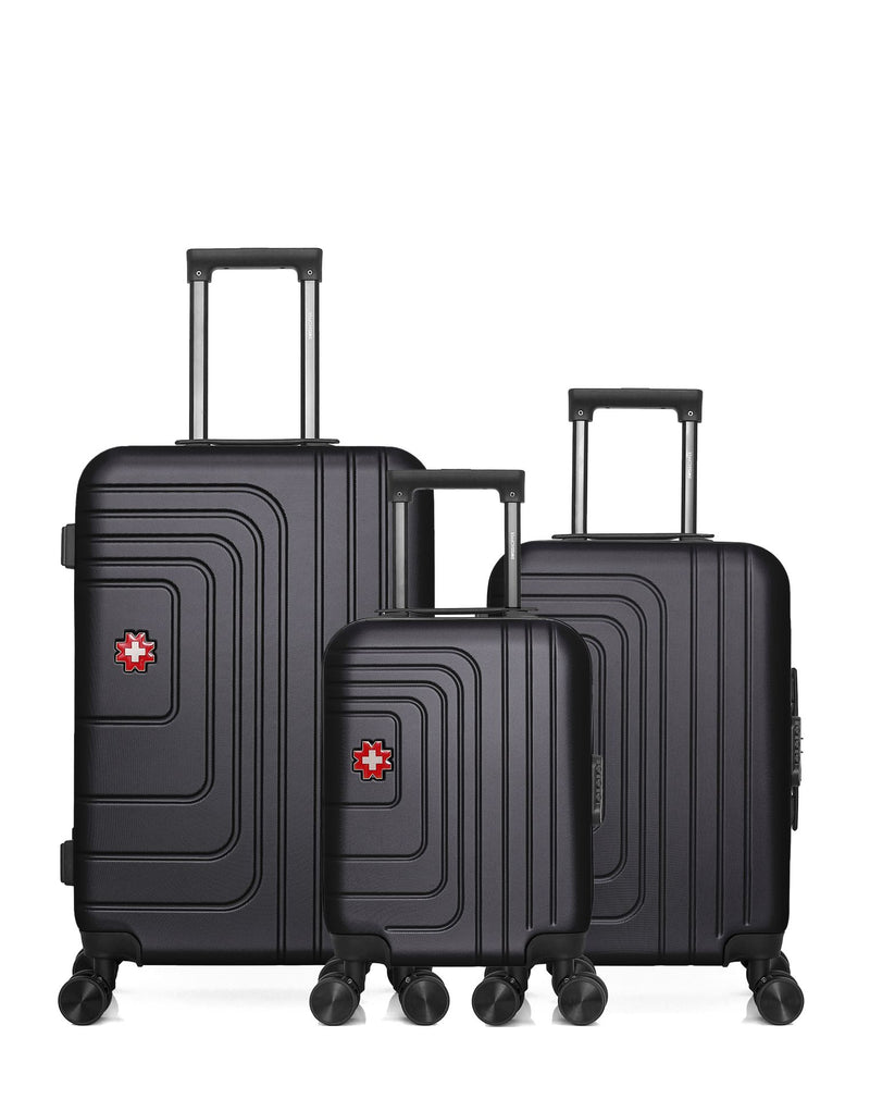 3 Luggage Bundle Medium 65cm, Cabin 55cm, Underseat 46cm RUTI