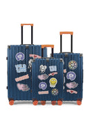 LUGERS - 3-piece hard-shell suitcase set - Large suitcase, Medium suitcase and Cabin S - ELEVENPARIS