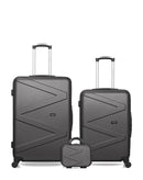 2 Luggage Bundle Medium 65cm Cabin 55cm Amazone