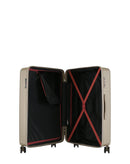 2-Piece Hard-Shell Suitcase Set ODEON - Large and XS Cabin
