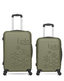 LPB LUGGAGE - 2 Luggage Bundle Medium 65cm and Cabin 55cm ELEONOR