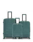 GALINA - 3-piece hard-shell suitcase set - Large suitcase, Medium suitcase and Cabin S - OBAGO