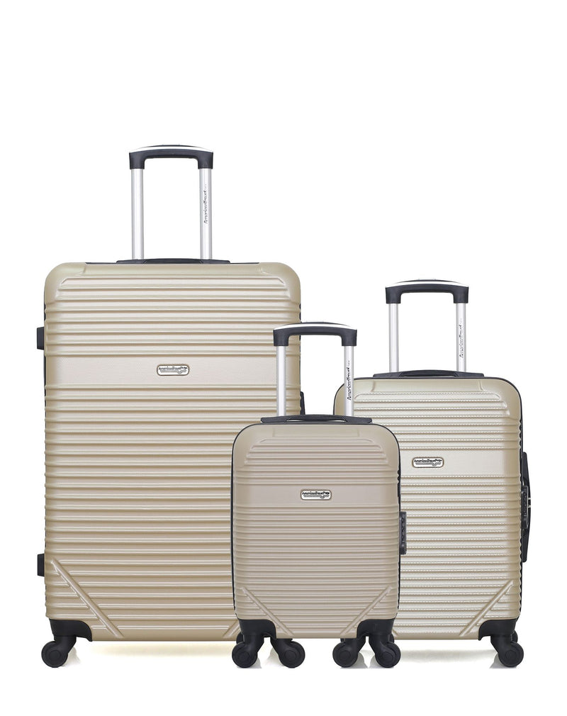 3 Luggages Bundle Large 75cm, Cabin 55cm and Underseat 46cm MEMPHIS