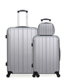 3 Luggage Set Large 75cm Medium 65cm and Vanity 30cm FOGO