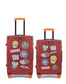 LUGERS - 2-piece hard-shell suitcase set - Medium suitcase and Cabin S - ELEVENPARIS