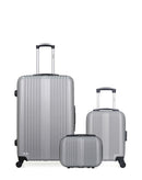 3 Luggage Bundle Large 75cm, Underseat 46cm and Vanity Case LIPARI