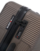 WAGRAM - 3-piece hard-shell suitcase set - Large suitcase, Medium suitcase and Cabin S - BLUESTAR