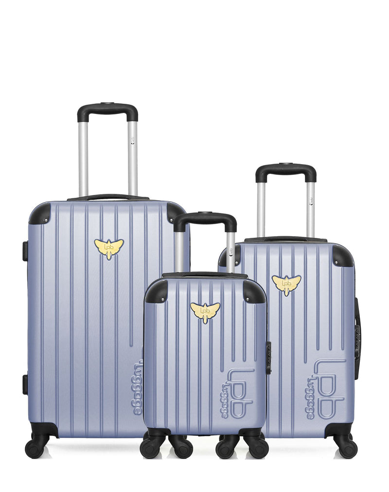 3 Luggage Bundle Medium 65cm Cabin 55cm Underseat 46cm Marianne - LPB