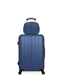 2 Luggage Set Medium 65cm and Vanity 30cm FOGO