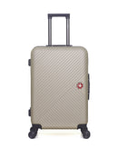 4 Luggage Set Medium 65cm, Cabin 55cm, Underseat 46cm and Vanity Case SPIEZ