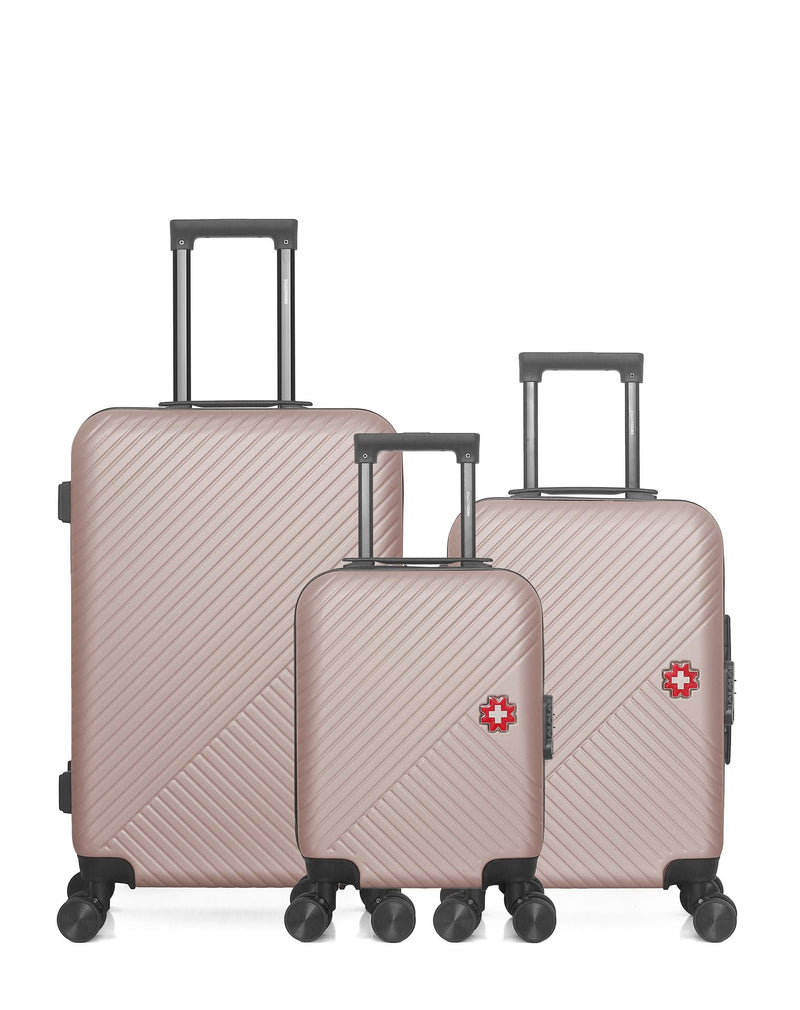3 Luggage Bundle Medium, Cabin and Underseat SPIEZ - SWISS KOPPER