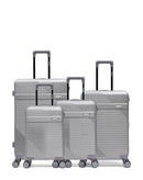 WOHLEN - 4-piece hard-shell suitcase set - Large suitcase, Medium suitcase, Cabin S and Cabin XS - SWISS KOPPER