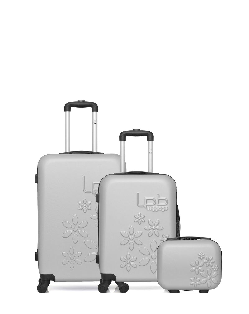 3 Luggage Bundle Medium 65cm Cabin 55cm Vanity Eleonor - LPB