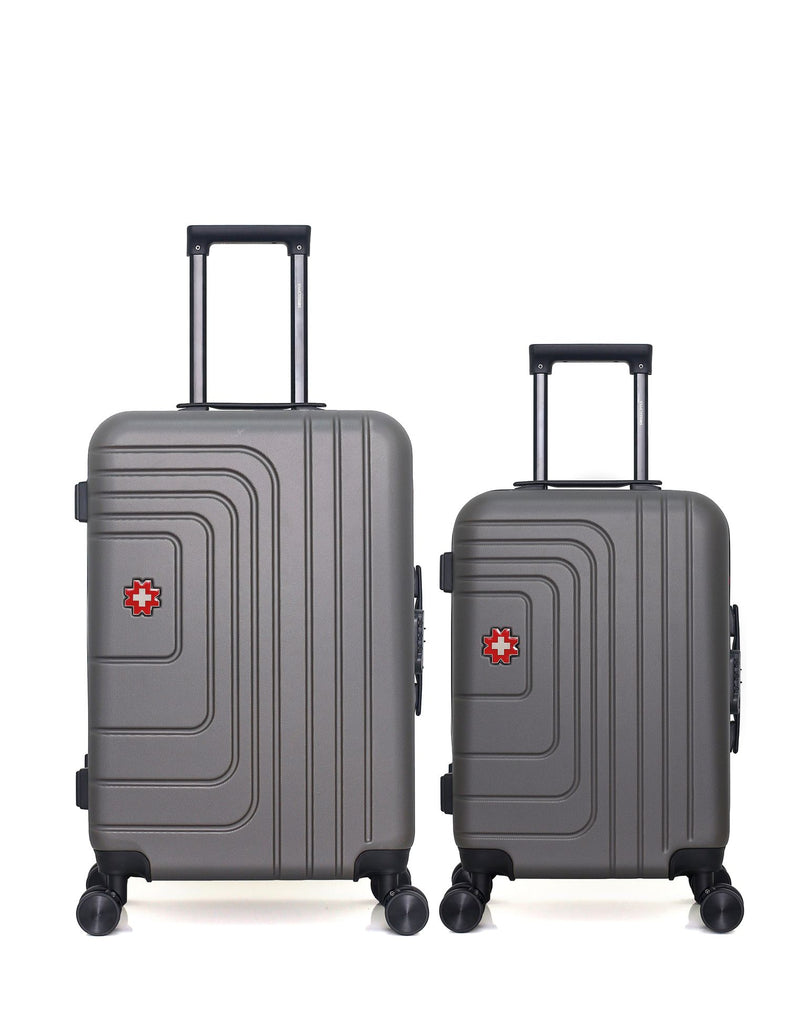 SWISS KOPPER - LOT DE 2 - Valises weekend et cabine RUTI