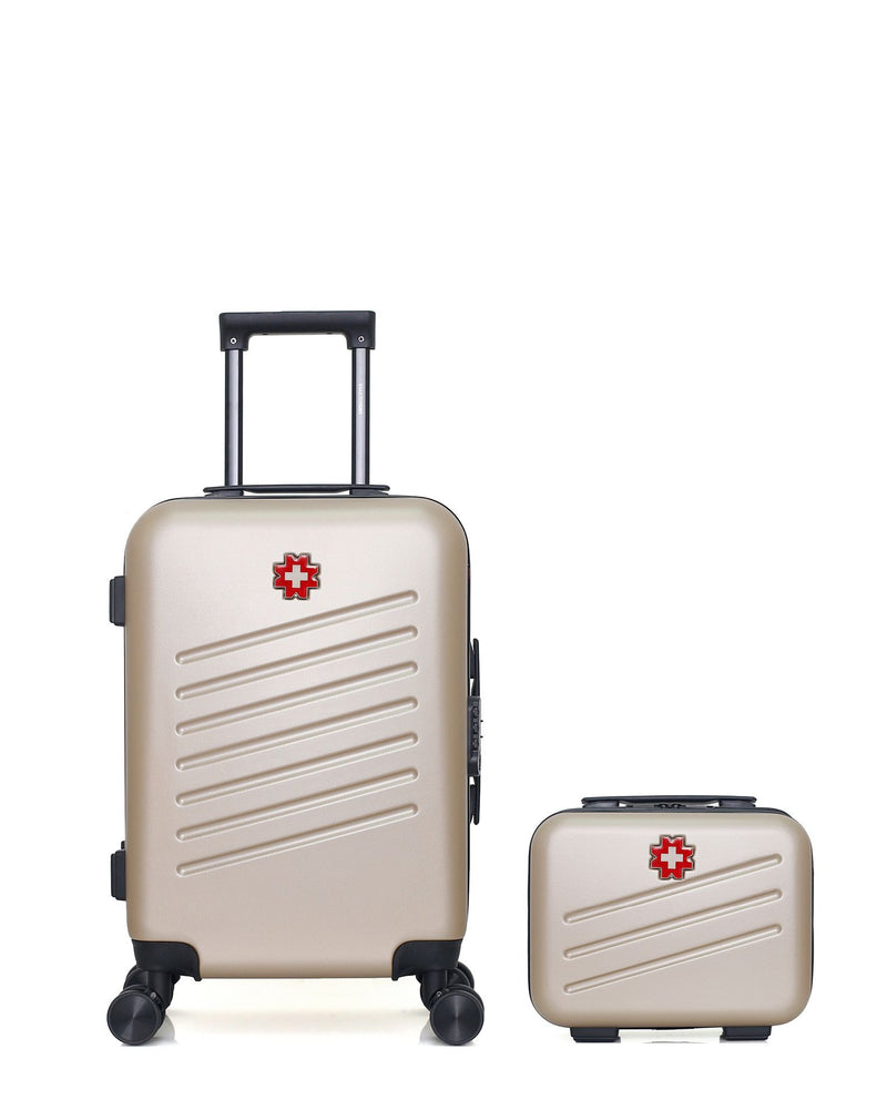 2 Luggage Bundle Cabin 55cm and Vanity Case ZURICH