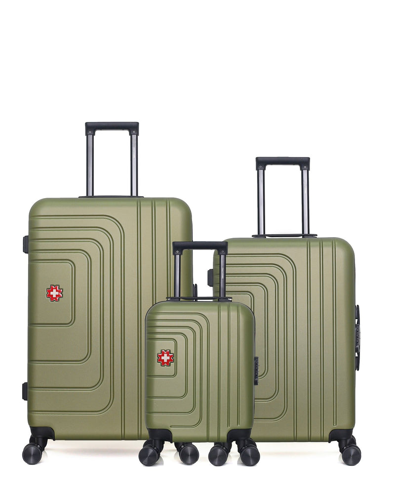 SWISS KOPPER - LOT DE 3 - Valises grand format, weekend et cabine XXS RUTI