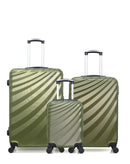 3 Luggage Bundle Large 75cm Medium 65cm Cabin 45cm Danube
