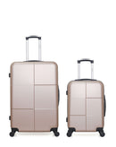 CORONADO - 2-piece hard-shell suitcase set - Large suitcase and Cabin S - HERO