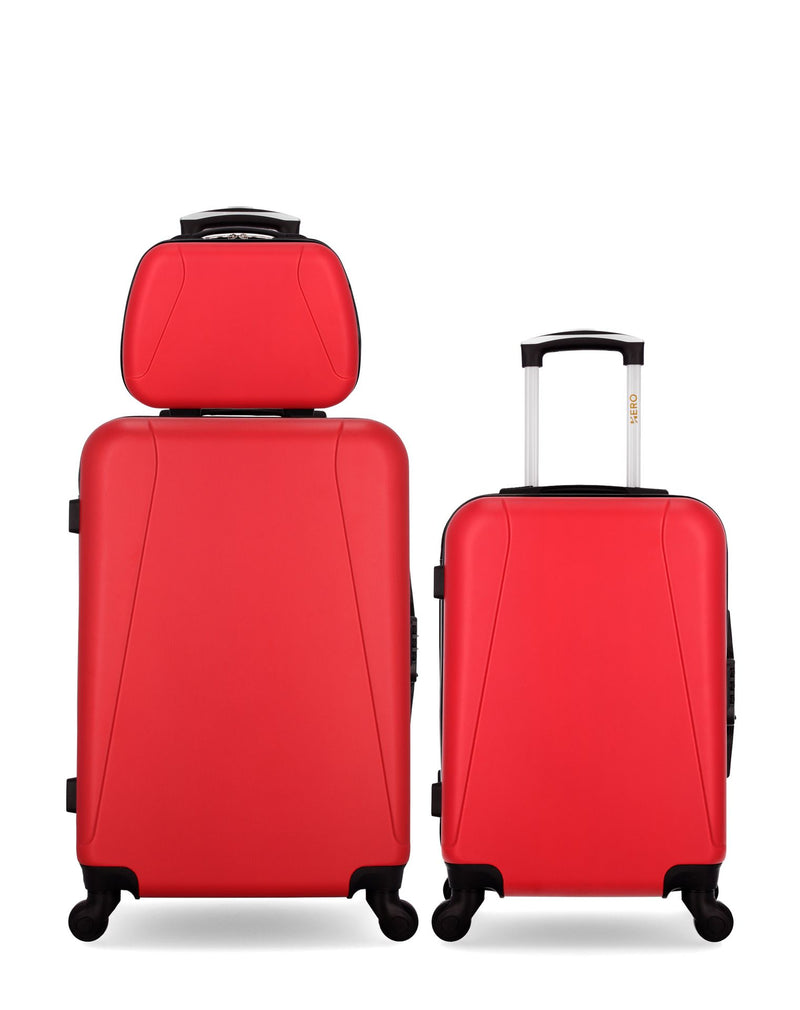 3 Luggage Bundle Medium 65cm, Cabin 55cm and Vanity LANZAROTE