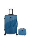 2 Luggages Bundle Large 75cm and Vanity Case PETER