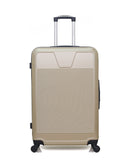WAVE PARIS - 2-Piece Suitcase Set - Large Suitcase and Cabin S SELENGA