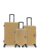 WAGRAM - 3-piece hard-shell suitcase set - Large suitcase, Medium suitcase and Cabin S - BLUESTAR